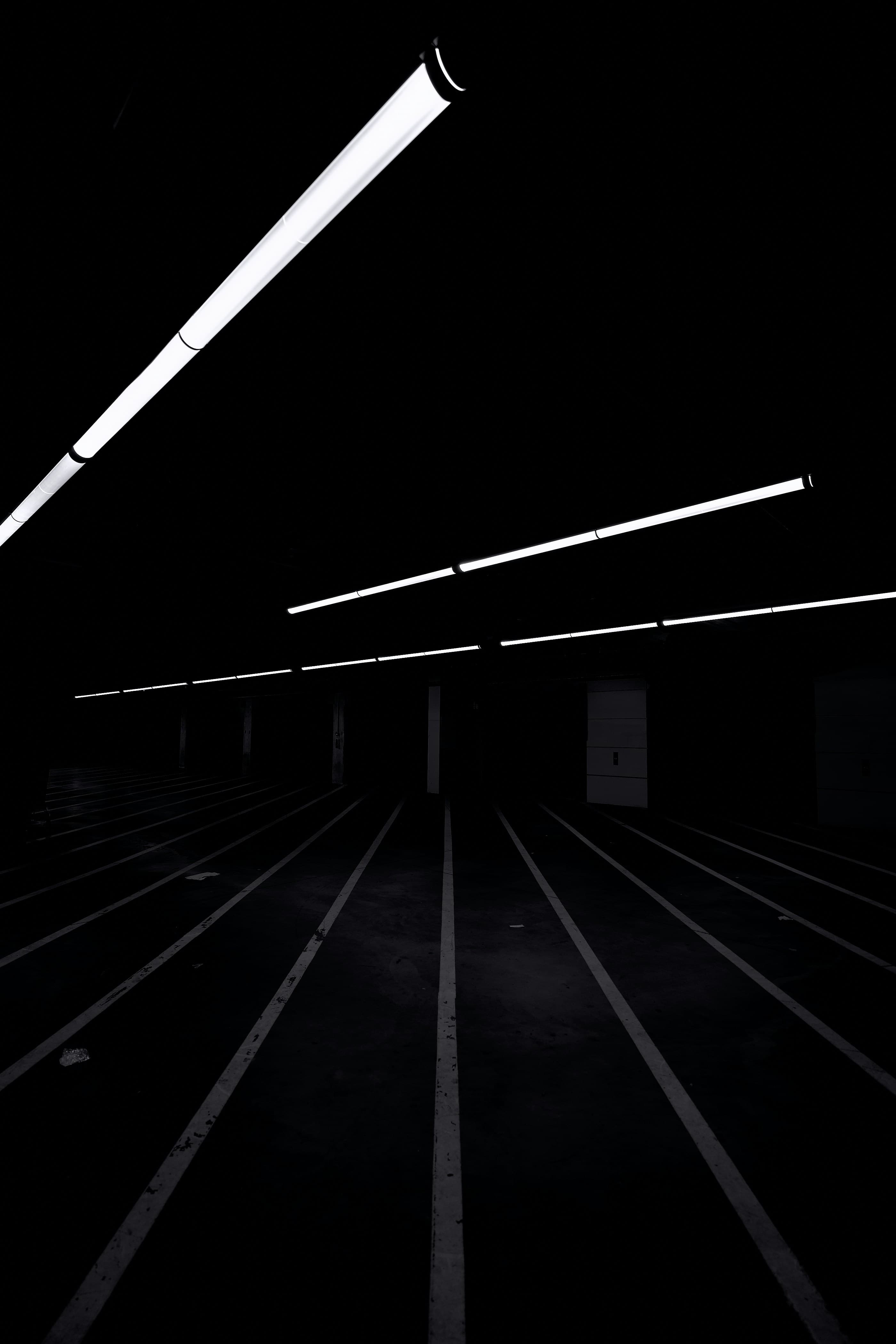 Black and white portrait photography